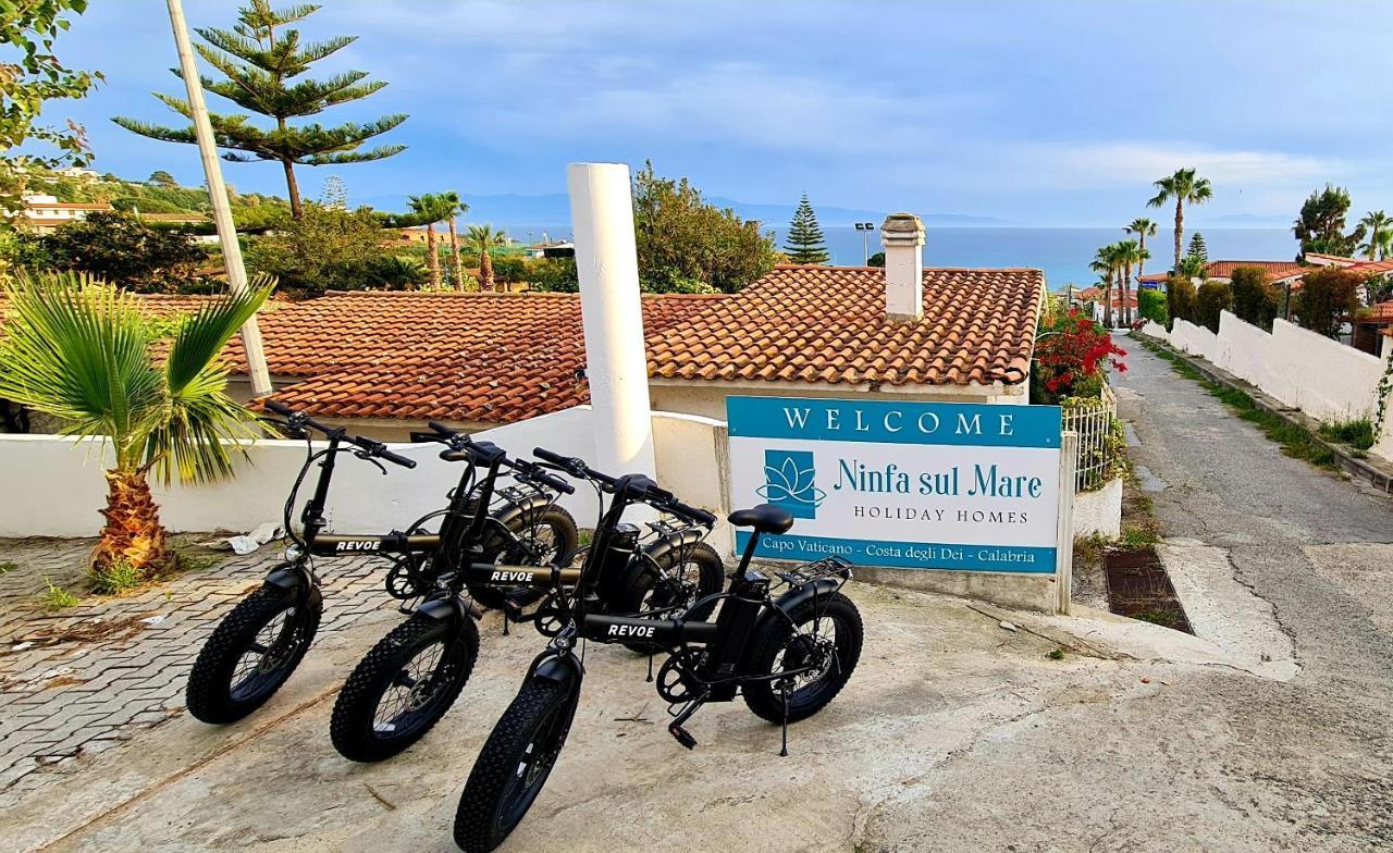 Ninfa Sul Mare Apartments 50 M E T R I Dal Mare Parcheggio Gratuito Custodito Капо-Ватикано Экстерьер фото
