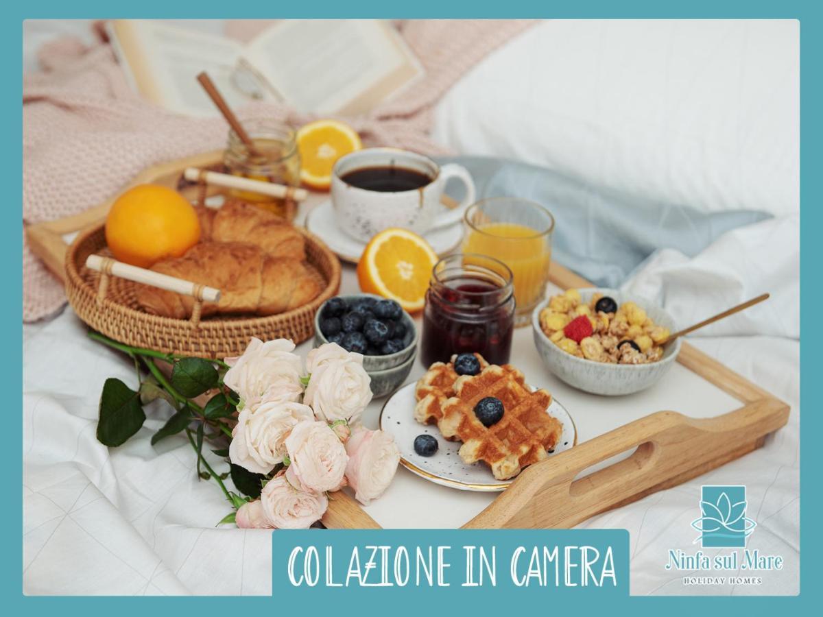 Ninfa Sul Mare Apartments 50 M E T R I Dal Mare Parcheggio Gratuito Custodito Капо-Ватикано Экстерьер фото