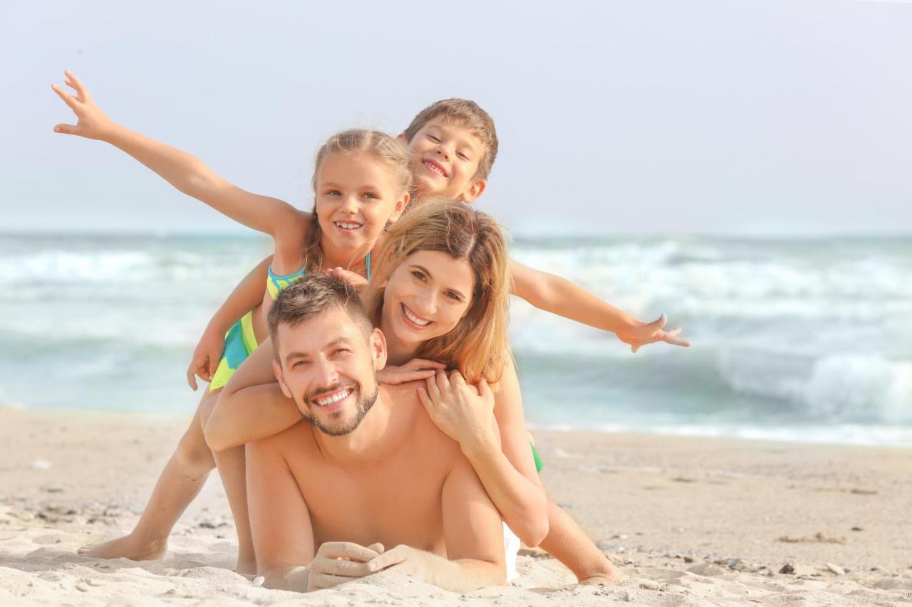 Ninfa Sul Mare Apartments 50 M E T R I Dal Mare Parcheggio Gratuito Custodito Капо-Ватикано Экстерьер фото